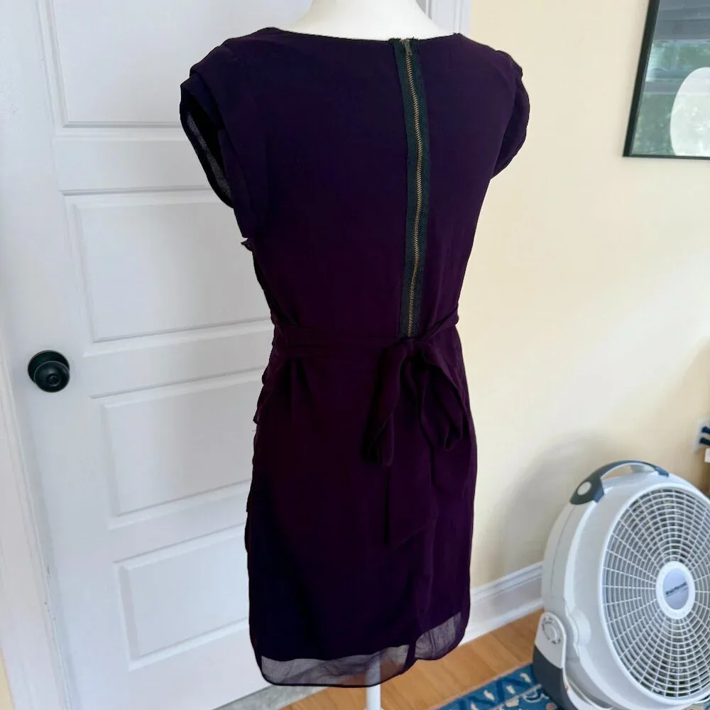 Purple Ruffle Dress - Picture 5 of 7